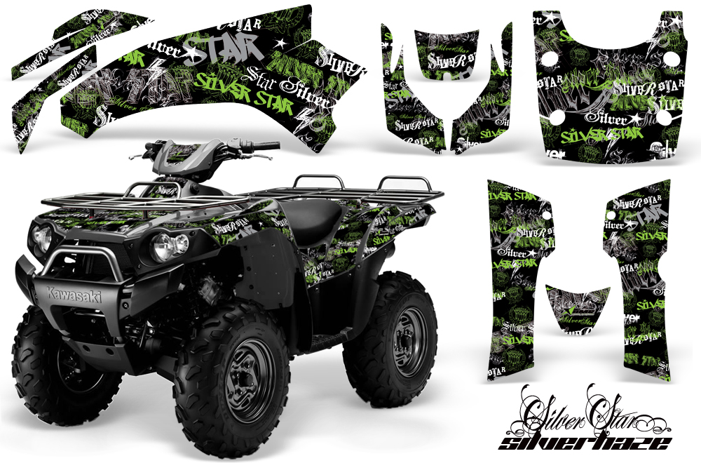 Kawasaki Brute Force 750 Graphics silverhaze bruteforcegreen blackbg 750